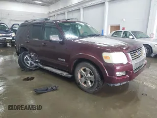 2006 Ford Explorer Limited z VIN 1FMEU75E06UB45849, wystawiony jako Copart lot #58576235 z przebiegiem 134 492 mil mil oraz Szkoda całkowita • Salvage title. Historia ofert i sprzedaży dostępna na DreamBid. Obrazek 4.