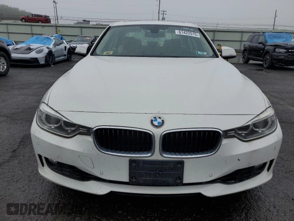 2014 BMW 3 Series 328i with VIN WBA3C1C50EK116423, listed as a Copart auction lot 61422515 with 166,006 mi miles and Salvage title. Bid and sale history available at DreamBid. Image 5.