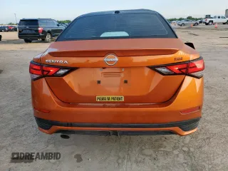 2024 Nissan Sentra SR with VIN 3N1AB8DV6RY284808, listed as a Copart auction lot 61108905 with 12,015 mi miles and Salvage title. Bid and sale history available at DreamBid. Image 6.