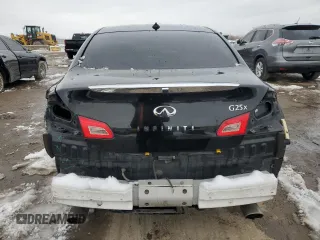 2012 Infiniti G25 x with VIN JN1DV6AR0CM860807, listed as a Copart auction lot 85808954 with 126,531 mi miles and Salvage Title. Bid and sale history available at DreamBid. Image 6.