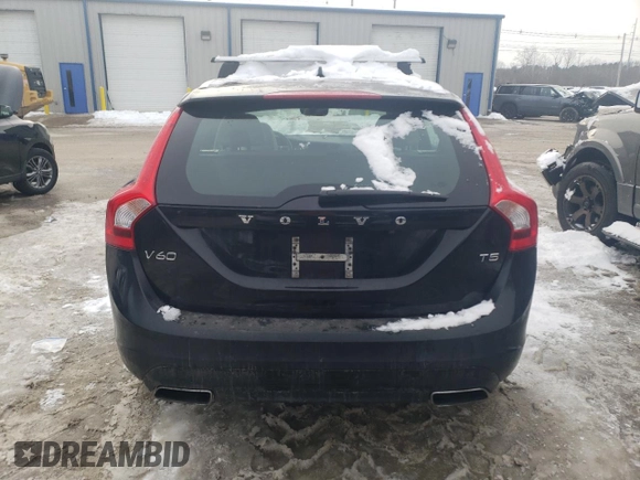 2017 Volvo V60 Premier with VIN YV140MEK6H1344578, listed as a Copart auction lot 44699995 with 89,767 mi miles and Salvage Title. Bid and sale history available at carsss.com. Image 6.