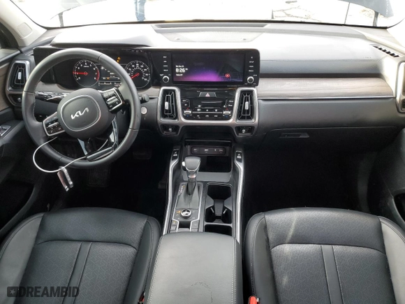 2023 Kia Sorento X-Line EX with VIN 5XYRHDLF9PG211290, listed as a Copart auction lot 81362724 with 22,119 mi miles and Salvage Title. Bid and sale history available at carsss.com. Image 8.