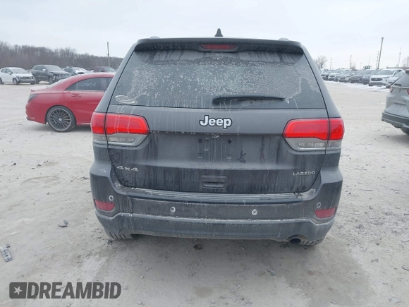 2017 Jeep Grand Cherokee Laredo with VIN 1C4RJFAG3HC742986, listed as a IAAI auction lot 41386220 with 200,456 mi miles. Bid and sale history available at carsss.com. Image 16.
