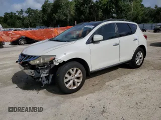 2012 Nissan Murano S with VIN JN8AZ1MU3CW103545, listed as a Copart auction lot 59668245 with 148,787 mi miles and Salvage title. Bid and sale history available at DreamBid. Image 1.
