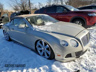 2013 Bentley Continental GT with VIN SCBGR3ZA5DC080940, listed as a Copart auction lot 42397535 with 8,082 mi miles and Salvage Title. Bid and sale history available at DreamBid. Image 4.