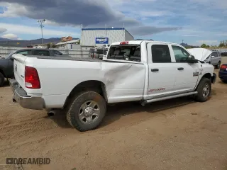 2016 Ram 2500 Tradesman with VIN 3C6UR5HL0GG311704, listed as a Copart auction lot 76388334 with 0 mi miles and Salvage Title. Bid and sale history available at carsss.com. Image 3.