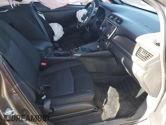 2025 Nissan LEAF S with VIN 1N4AZ1BV6SC557902, listed as a Copart auction lot 72631564 with 1,157 mi miles and Salvage Title. Bid and sale history available at carsss.com. Image 7.