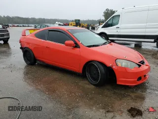 2004 Acura RSX with VIN JH4DC54864S010269, listed as a Copart auction lot 78863424 with 163,490 mi miles and Salvage Title. Bid and sale history available at carsss.com. Image 4.