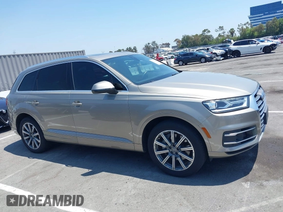 2017 Audi Q7 Premium Plus with VIN WA1LAAF79HD033100, listed as a IAAI auction lot 42614847 with 118,774 mi miles and . Bid and sale history available at DreamBid. Image 13.