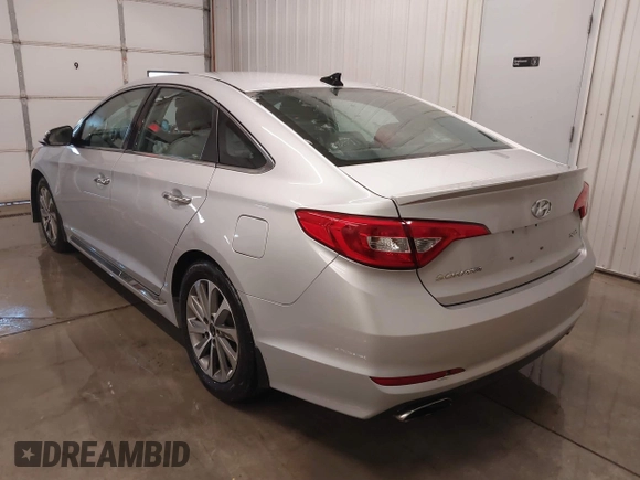2015 Hyundai Sonata Sport with VIN 5NPE34AF3FH141616, listed as a IAAI auction lot 41005650 with 138,291 mi miles and . Bid and sale history available at DreamBid. Image 3.