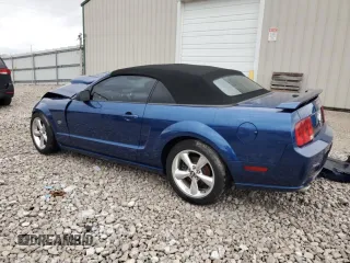2008 Ford Mustang GT Deluxe with VIN 1ZVHT85HX85173687, listed as a Copart auction lot 43160095 with Not Provided miles and Salvage Title. Bid and sale history available at DreamBid. Image 2.