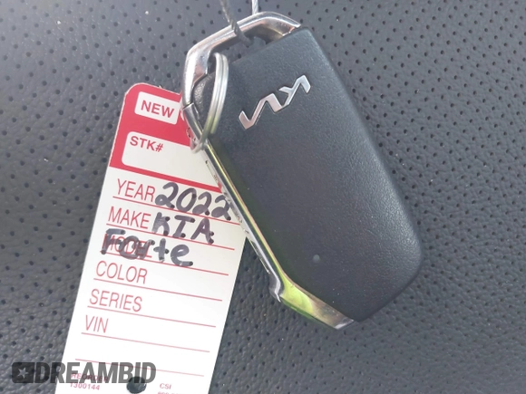 2022 Kia Forte GT with VIN 3KPF44AC4NE424181, listed as a IAAI auction lot 41857816 with 52,832 mi miles. Bid and sale history available at carsss.com. Image 11.
