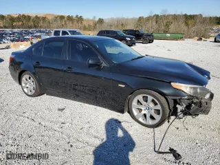 2004 BMW 5 Series 545iA with VIN WBANB33534B108502, listed as a Copart auction lot 49930725 with 158,949 mi miles and Salvage Title. Bid and sale history available at carsss.com. Image 4.