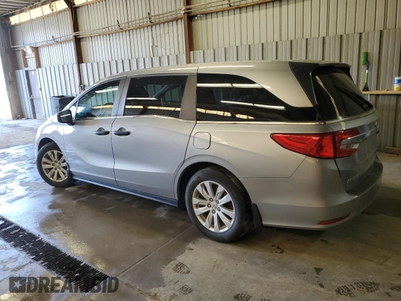 2019 Honda Odyssey LX with VIN 5FNRL6H26KB045102, listed as a Copart auction lot 47929665 with Not Provided miles and Salvage Title. Bid and sale history available at DreamBid. Image 2.