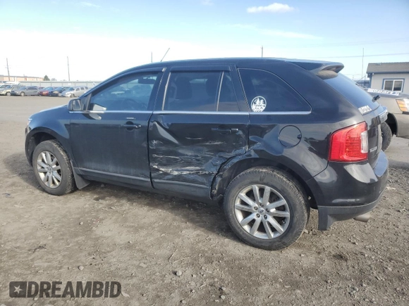 2013 Ford Edge Limited with VIN 2FMDK4KC9DBA75029, listed as a Copart auction lot 51822215 with 97,180 mi miles and Salvage Title. Bid and sale history available at carsss.com. Image 2.
