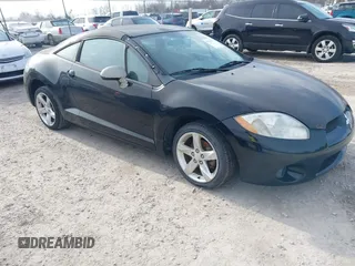 2008 Mitsubishi Eclipse GS with VIN 4A3AK24F78E009010, listed as a IAAI auction lot 41726777 with 179,797 mi miles. Bid and sale history available at carsss.com. Image 1.