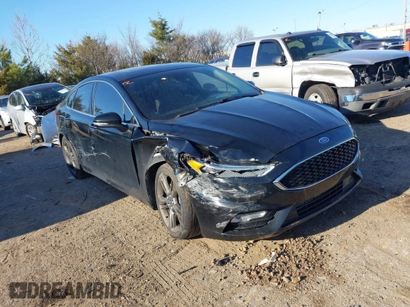 2017 Ford Fusion Sport with VIN 3FA6P0VP8HR149124, listed as a IAAI auction lot 41622552 with 126,620 mi miles. Bid and sale history available at carsss.com. Image 6.