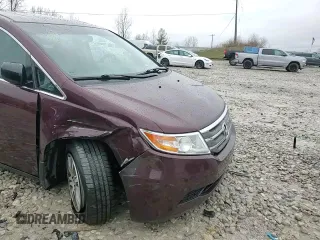 2012 Honda Odyssey EX-L with VIN 5FNRL5H61CB019702, listed as a Copart auction lot 51535585 with 185,737 mi miles and Clean Title. Bid and sale history available at DreamBid. Image 12.