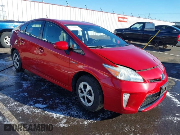 2015 Toyota Prius Four with VIN JTDKN3DU2F1930087, listed as a IAAI auction lot 41561926 with 125,382 mi miles. Bid and sale history available at carsss.com. Image 1.