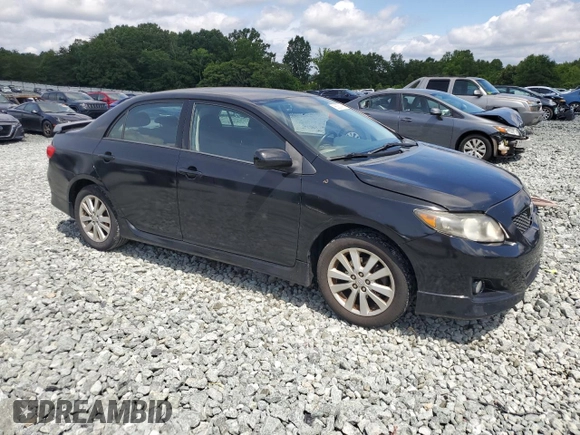 2010 Toyota Corolla with VIN 2T1BU4EE2AC512164, listed as a Copart auction lot 56251415 with 135,492 mi miles and Salvage title. Bid and sale history available at DreamBid. Image 4.