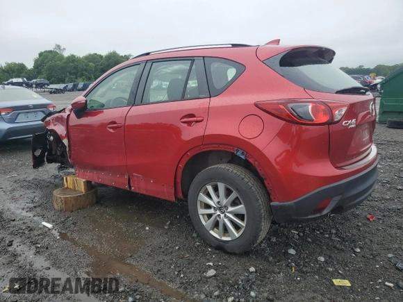 2016 Mazda CX-5 Sport with VIN JM3KE4BY1G0768530, listed as a Copart auction lot 60521795 with 118,132 mi miles and Salvage title. Bid and sale history available at DreamBid. Image 2.