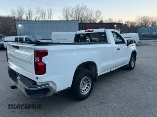 2021 Chevrolet Silverado 1500 Work Truck with VIN 3GCNWAEH2MG313335, listed as a Copart auction lot 83496604 with 79,692 mi miles and Clean Title. Bid and sale history available at carsss.com. Image 3.