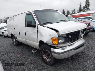 2004 Ford Econoline Cargo with VIN 1FTSS34L84HA56056, listed as a IAAI auction lot 41235862 with 215,095 mi miles and . Bid and sale history available at DreamBid. Image 1.