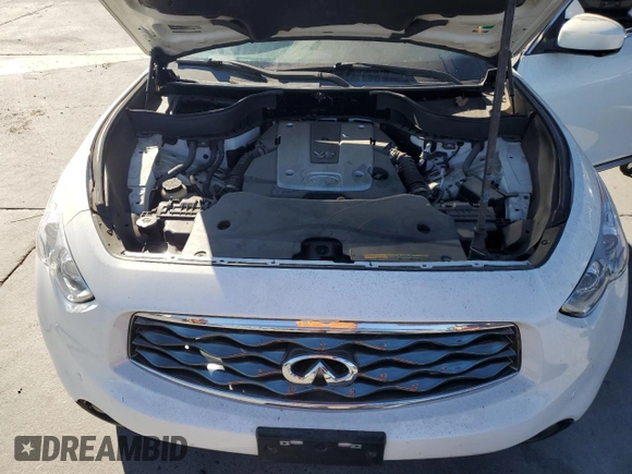 2009 Infiniti FX35 with VIN JNRAS18WX9M150166, listed as a Copart auction lot 75946504 with 0 mi miles and Salvage Title. Bid and sale history available at carsss.com. Image 12.