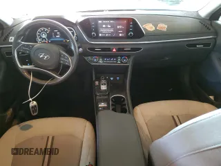 2020 Hyundai Sonata SEL z VIN 5NPEF4JA8LH041986, wystawiony jako Copart lot #54867415 z przebiegiem 46 872 mil mil oraz Szkoda całkowita • Salvage title. Historia ofert i sprzedaży dostępna na DreamBid. Obrazek 8.