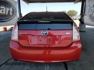 2015 Toyota Prius Four with VIN JTDKN3DU2F0458379, listed as a Copart auction lot 55155375 with 54,438 mi miles and Salvage Title. Bid and sale history available at carsss.com. Image 6.