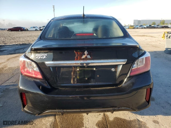 2024 Mitsubishi Mirage G4 ES with VIN ML32FUFJ1RHF13910, listed as a Copart auction lot 50687995 with 3,890 mi miles and Non Repairable. Bid and sale history available at carsss.com. Image 6.