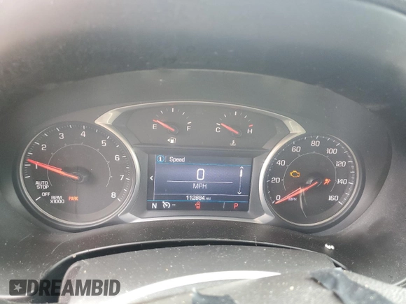 2020 GMC Terrain SLE with VIN 3GKALMEV3LL240369, listed as a Copart auction lot 60046055 with 112,884 mi miles and Salvage title. Bid and sale history available at DreamBid. Image 9.