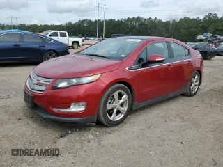 2012 Chevrolet Volt with VIN 1G1RD6E42CU103405, listed as a Copart auction lot 55751645 with 51,542 mi miles and Clean Title. Bid and sale history available at carsss.com. Image 1.