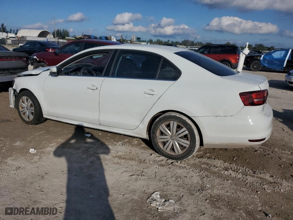 2017 Volkswagen Jetta 1.4T S with VIN 3VW2B7AJXHM249527, listed as a Copart auction lot 86290274 with 0 mi miles and Salvage Title. Bid and sale history available at carsss.com. Image 2.