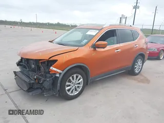 2018 Nissan Rogue SV with VIN JN8AT2MT1JW459326, listed as a IAAI auction lot 41891985 with 139,206 mi miles and . Bid and sale history available at carsss.com. Image 2.
