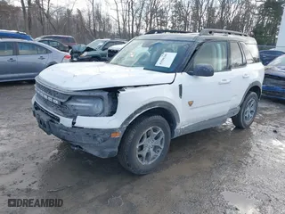 2022 Ford Bronco Sport Badlands with VIN 3FMCR9D90NRD39327, listed as a IAAI auction lot 41590349 with NaN miles. Bid and sale history available at carsss.com. Image 17.