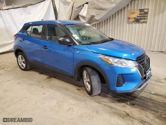 2021 Nissan Kicks S with VIN 3N1CP5BV2ML536913, listed as a Copart auction lot 49138315 with 77,508 mi miles and Clean Title. Bid and sale history available at carsss.com. Image 4.