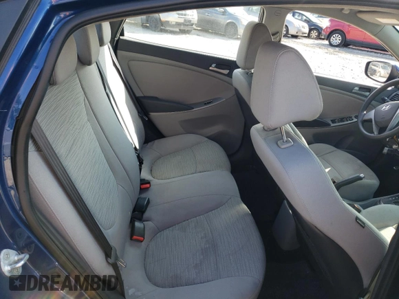 2015 Hyundai Accent GLS with VIN KMHCT4AE6FU893679, listed as a Copart auction lot 63344473 with Not Provided miles and . Bid and sale history available at DreamBid. Image 10.
