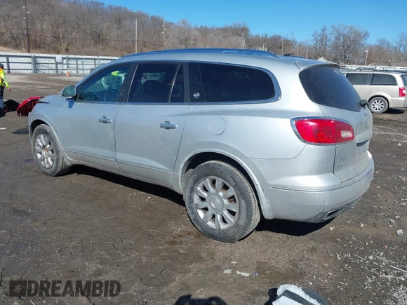 2015 Buick Enclave Leather with VIN 5GAKVBKD2FJ351065, listed as a IAAI auction lot 41656934 with 148,015 mi miles and . Bid and sale history available at carsss.com. Image 3.