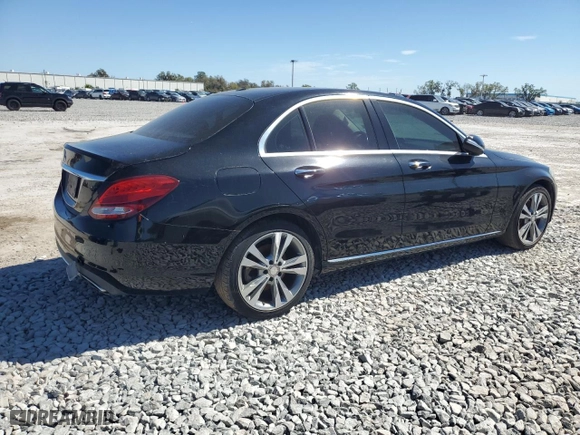 2015 Mercedes-Benz C-Class C 300 with VIN 55SWF4JB5FU095194, listed as a Copart auction lot 48230465 with 0 mi miles and Clean Title. Bid and sale history available at carsss.com. Image 3.