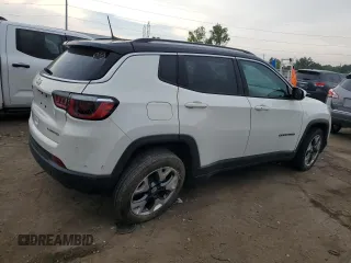 2019 Jeep Compass Limited с VIN 3C4NJDCB5KT741001, выставлен на аукционе Copart как лот 69087354 с пробегом 62 687 миль миль и Чистый • Clean title. История ставок и продаж доступна на DreamBid. Изображение 3.
