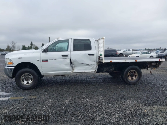 2012 Ram 2500 ST with VIN 3C6UD5HL7CG123660, listed as a IAAI auction lot 41226070 with 108,147 mi miles. Bid and sale history available at carsss.com. Image 15.