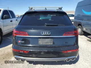 2021 Audi SQ5 Premium Plus with VIN WA1A4AFY2M2043965, listed as a Copart auction lot 45873223 with 24,430 mi miles. Bid and sale history available at carsss.com. Image 6.