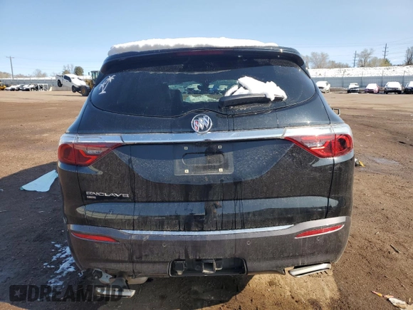 2023 Buick Enclave Premium with VIN 5GAEVBKW1PJ184780, listed as a Copart auction lot 51178575 with 13,185 mi miles and Salvage Title. Bid and sale history available at DreamBid. Image 6.