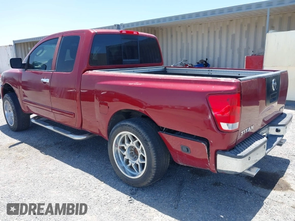 2005 Nissan Titan SE with VIN 1N6AA06A05N515072, listed as a IAAI auction lot 42527454 with Not provided miles and . Bid and sale history available at DreamBid. Image 3.