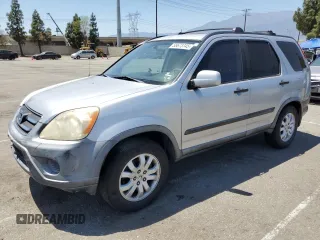 2005 Honda CR-V EX z VIN JHLRD788X5C053389, wystawiony jako Copart lot #58673745 z przebiegiem 299 199 mil mil oraz Czysty tytuł • Clean title. Historia ofert i sprzedaży dostępna na DreamBid. Obrazek 1.