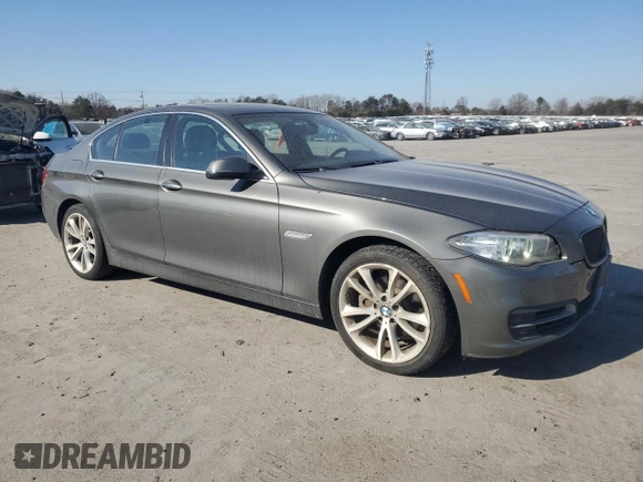 2014 BMW 5 Series 528i xDrive with VIN WBA5A7C52ED615469, listed as a Copart auction lot 47064555 with 116,566 mi miles and Clean Title. Bid and sale history available at DreamBid. Image 4.