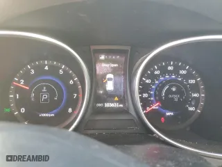 2013 Hyundai Santa Fe Premium with VIN 5XYZUDLB4DG115068, listed as a Copart auction lot 46351195 with 103,631 mi miles and Salvage Title. Bid and sale history available at carsss.com. Image 9.