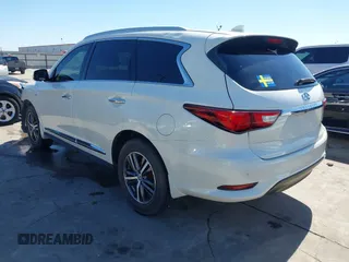 2017 Infiniti QX60 with VIN 5N1DL0MM3HC552510, listed as a IAAI auction lot 41744683 with 94,870 mi miles and . Bid and sale history available at DreamBid. Image 3.