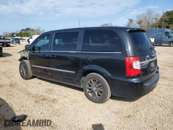 2016 Chrysler Town & Country S with VIN 2C4RC1HG4GR121622, listed as a Copart auction lot 45328535 with 158,144 mi miles and Salvage Title. Bid and sale history available at carsss.com. Image 2.